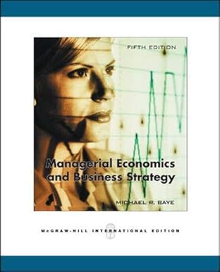 Managerial Economics and Business Strategy