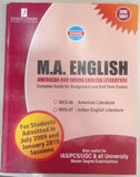 IGNOU: M. A. English American and Indian English Literature ( Complete Guide for Assignment and End Term Exams )