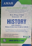 B.A.(Prog.) I Year Semester-II History Core Course II History of India from CE