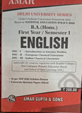 B.A (hons) I-year semester 1 English