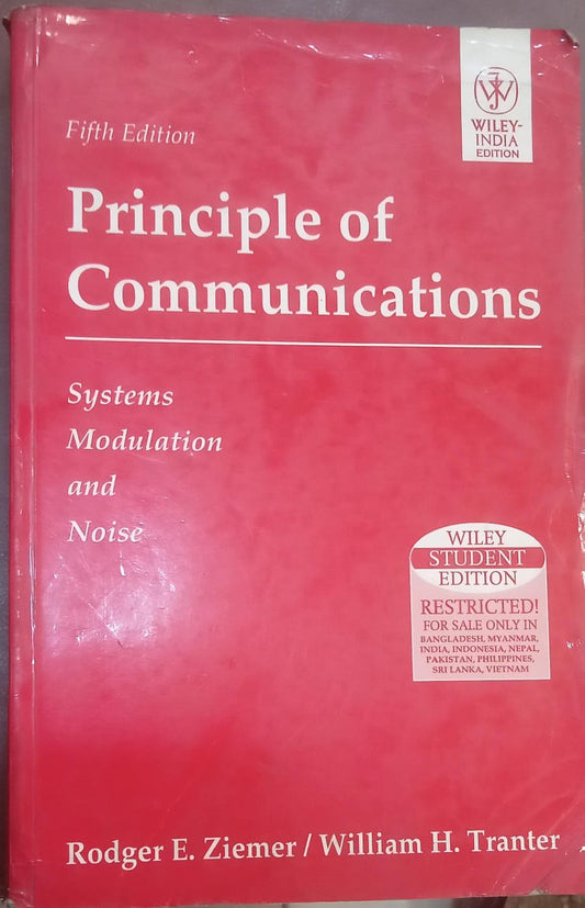 Principles of Communications: System Modulation and Noise