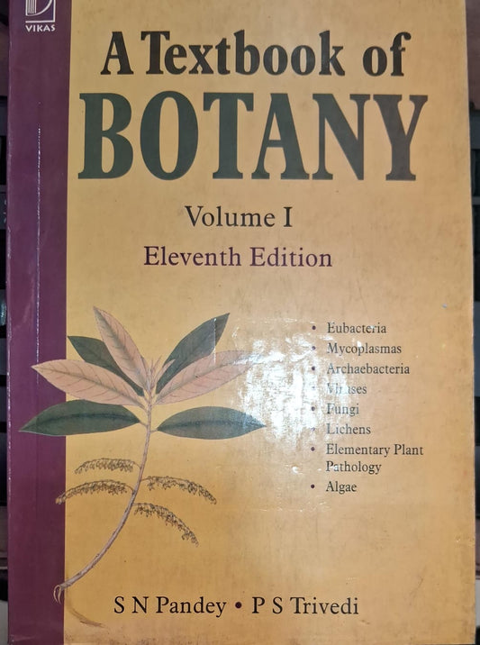 A Textbook of Botany Volume 1