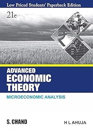 ADVANCED  ECONOMIC THEORY