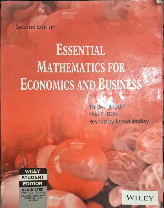 Essential Mathematics for Economics and Business