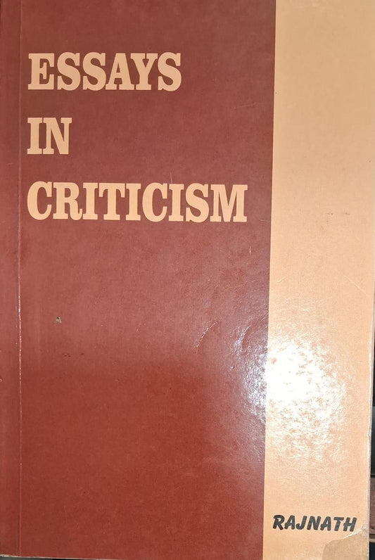 Essays in Criticism