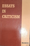 Essays in Criticism