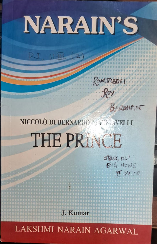 Niccolo Di Bernardo Machiavelli The Price