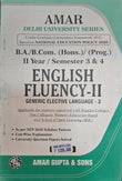 B.A/BCom honors. prog. II Year Sem 3 & 4 English Fluency-II