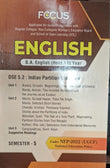 DSE 5.2 Indian Partition Literature/Sem 5