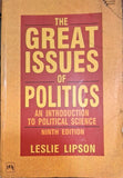The Great Issues of Politics