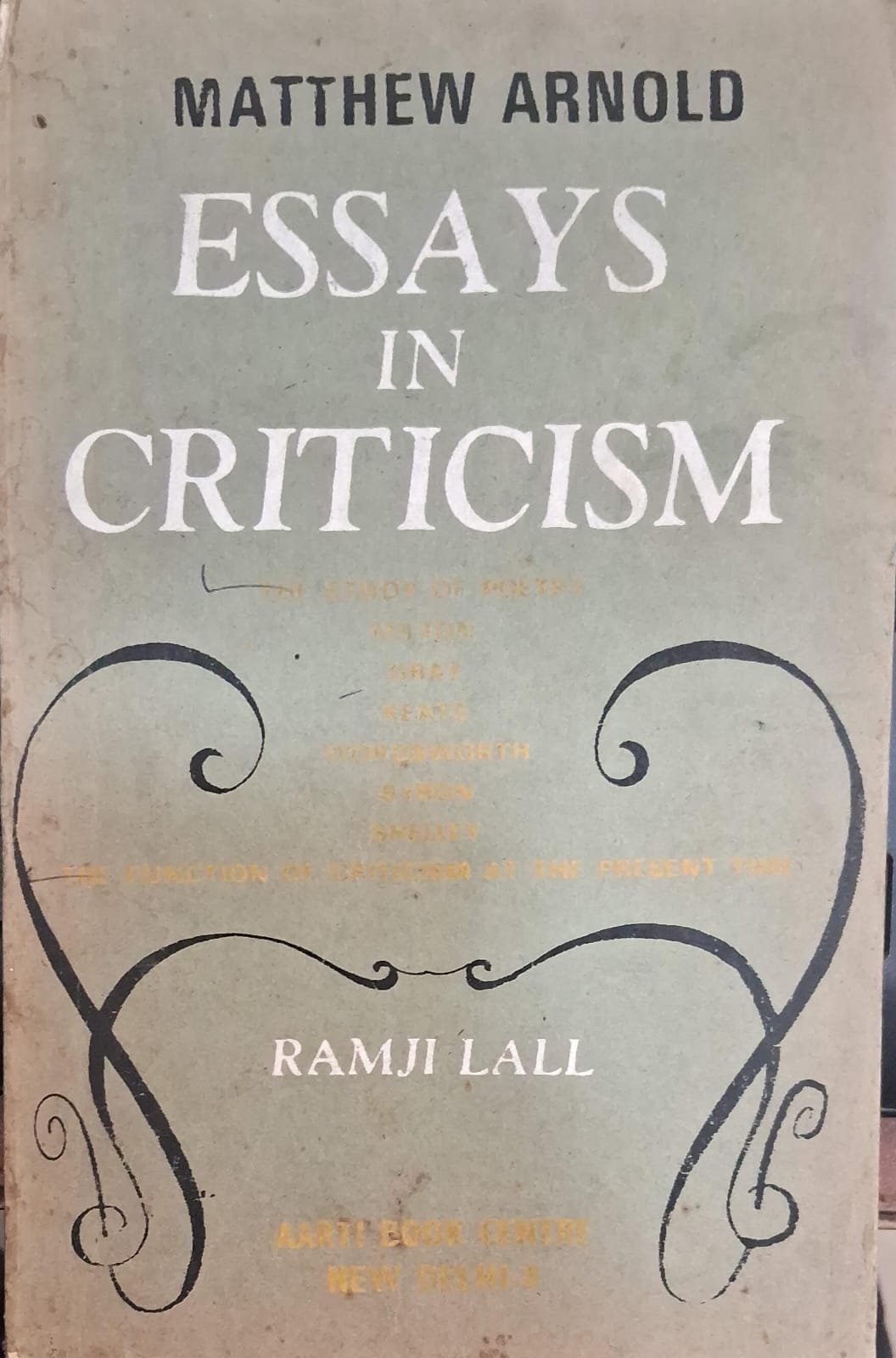 Essays in Criticism