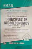First Year Sem I Principles of Microeconomics