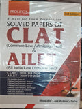 Solved Papers of Clat Ailet