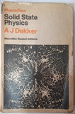 Solid State Physics