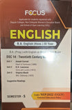 English B.A. English (Hons) III Year DSC 14 Twentieth Century Novel