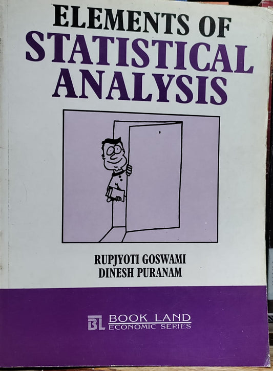 ELEMENTS OF STATISTICAL ANALYIS