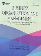 Business Organisation and Management [B.com, Semester I (Paper BC 1.3), CBCS] 2020