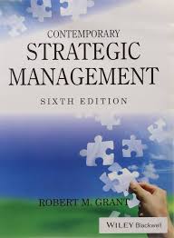 Contemporary Strategic Management