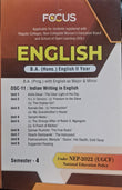 English B.A.  (Hons.) English II YEAR Indian Writing in English Sem-4