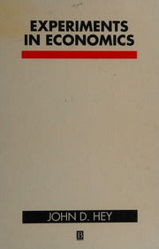 Experiments in economics