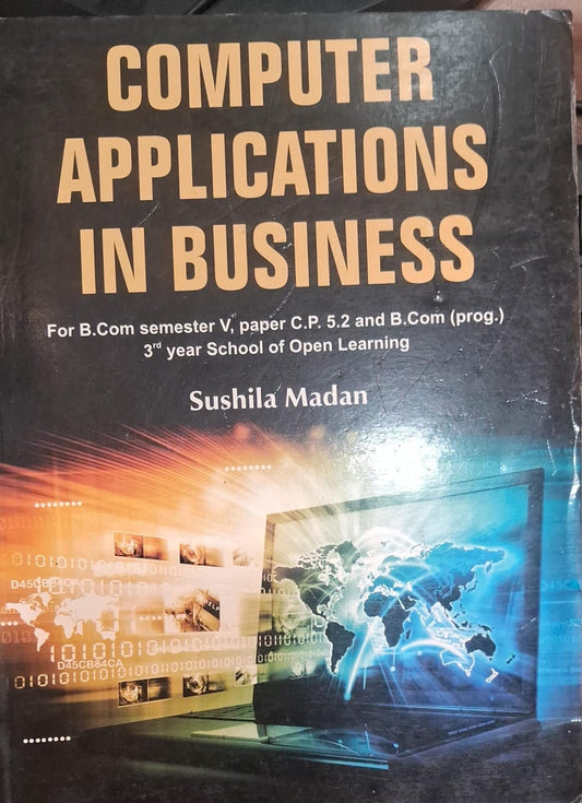 Computer Applications in Business