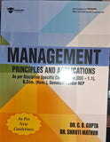 Management Principles and Applications