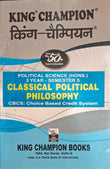 King Champion Political Science (Hons.) 3 Year-Semester 5 Classical Political Philosophy