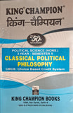 King Champion Political Science (Hons.) 3 Year-Semester 5 Classical Political Philosophy
