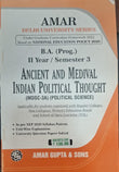B.A.(Prog.) II Year / Semester 3 Ancient and Medieval Indian Political Thought