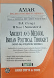 B.A.(Prog.) II Year / Semester 3 Ancient and Medieval Indian Political Thought