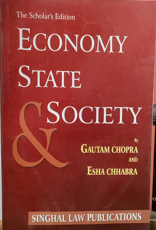 ECONOMY STATE AND SOCIETY