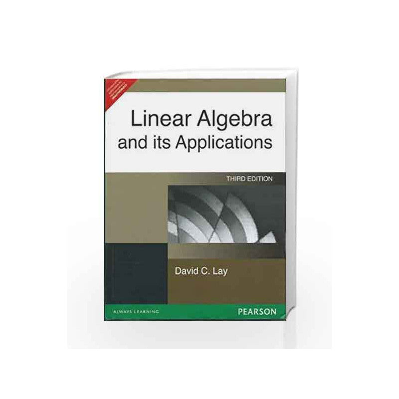 Linear Algebra and Its Applications, – Book Land DU