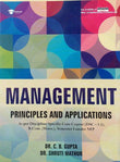 Management Principles and Applications